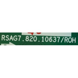 MAIN FUENTE (COMBO) PARA TV HISENSE ANDROID / NUMERO DE PARTE 280943 / RSAG7.820.10637/ROH / 280944 / 55A53FUA / MODELO 55A6G 55A53FUA